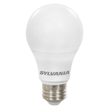 Ledvance/ Sylvania LED A19, 8.5W 80CRI, 800 Lumen, 5000K, 11000 Life, E26 MediumBase, FROSTED Finish LED8.5A19F85010YVRP4 24/CS 4/SKU