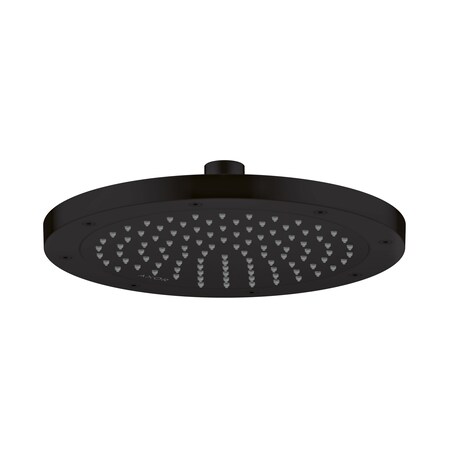 Axor ShowerSolutions Showerhead 245 1-Jet, 1.5 GPM in Matte Black 35386671