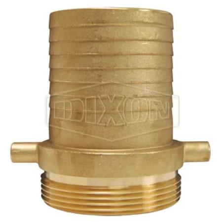 Dixon King Short Shank Suction Coupling, 4 in Nominal, NPSM End Style, 5-7/8 in L, Domestic MB400