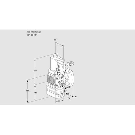 Honeywell Kromschroder VAG3-/50F/NWSRAE KS88030147