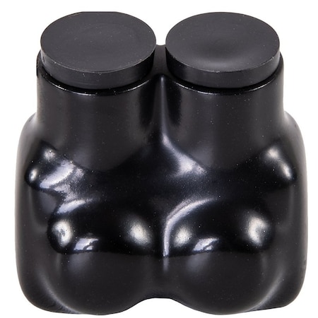 Nsi IT Series Insulated Tap Connector, 4 to 14 AWG Wire, 2-Pole, Plastisol Housing Material, Black IT-4B