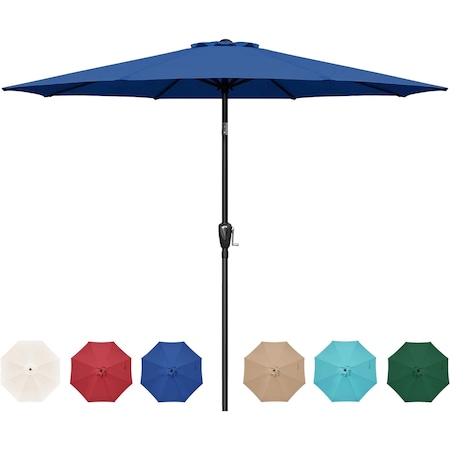 Ipower 9ft Patio Umbrella Blue LGBRLA9BLU