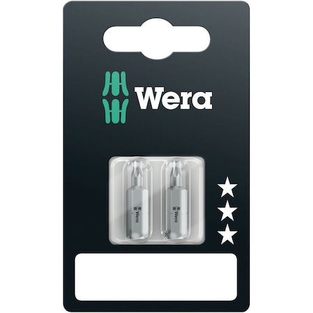 Wera 867/1 SB TORX bits, TX 10 x 25 mm, 2 pieces 5073313001