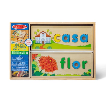 Melissa & Doug Spanish See & Spell 31811