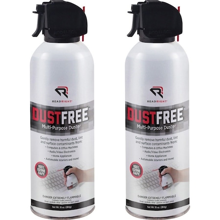 Read Right Duster, Dust-Free, 5" Extension Wand, 10 oz., 2/PK RR3722