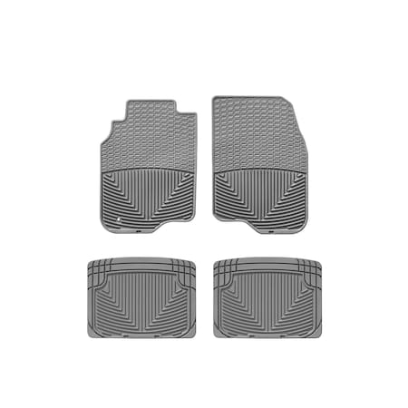 Weathertech Grey, Front and Rear All Weather Floor Mats W89GR-W20GR