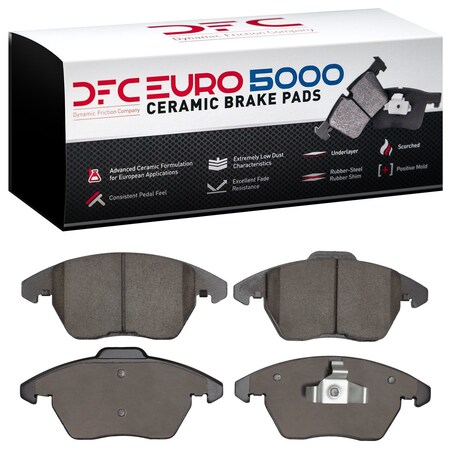 Dfc 5000 Euro Ceramic Disc Brake Pad Set, 1600-1107-20