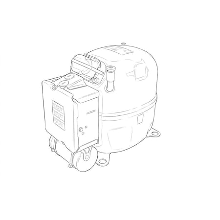 Tecumseh 230V 1ph R404A COMPRESSOR AJ7ZP2DF646J70