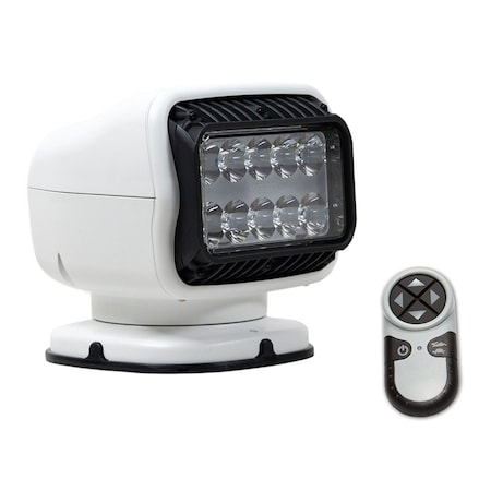 Golight GT Series LED Hybrid Light Permanent Mount w/Handheld Wireless Remote - 12V - White 20008GT