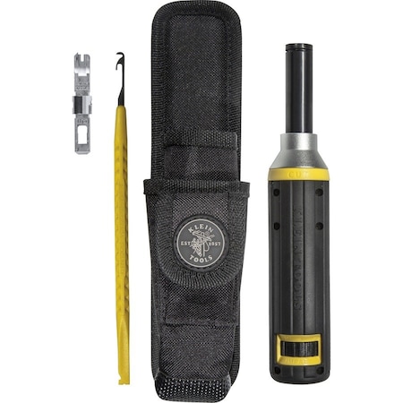 Klein Tools Impact Punchdown Tool Kit, Cushion-Grip, 4-Piece VDV427-822