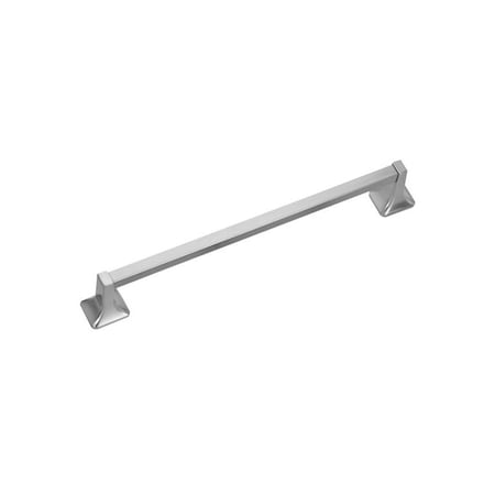 Boston Harbor Towel Bar, Brushed Nickel, Surface Mounting, 18 in 3618-07-SOU