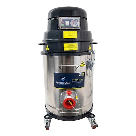 Spacevac Shop Vacuum, 12 gal Tank Sz, 110V Mercury 2