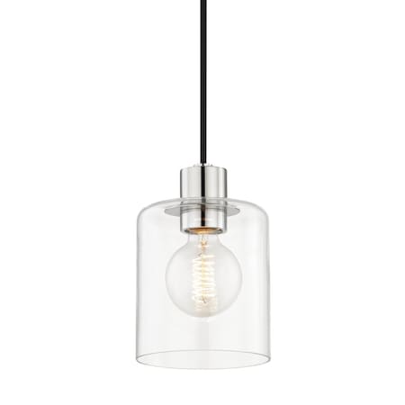 Mitzi Neko 1 Light Pendant 5.5 In. Polished Nickel H108701-PN