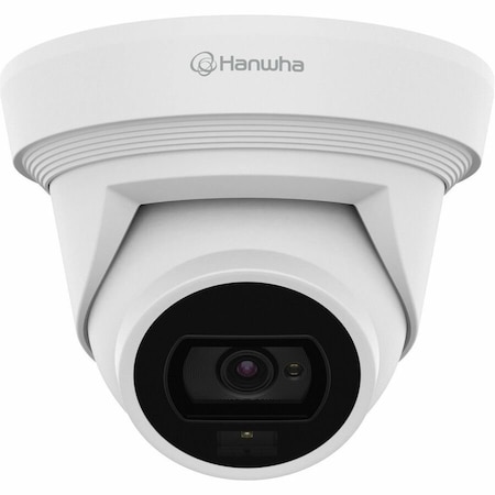 Hanwha Vision WISENET Q NETWORK OUTDOOR FLAT-EYE CAMERA, 4K at 30FPS, 3MM FIXED FOCAL LENS (H: QNE-C9013RL