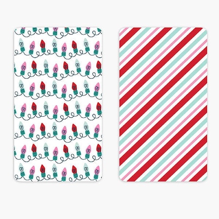 Nashville Wraps Holiday Lights Cookie Backer Cards, 3.75 x 6.5, 25PK GCBHL36