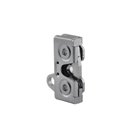 Southco Rotary Push To Close Latch, Micro Size, Two Stage, with Integrated Bumper Bottom Trigger R4-05-41-505-20