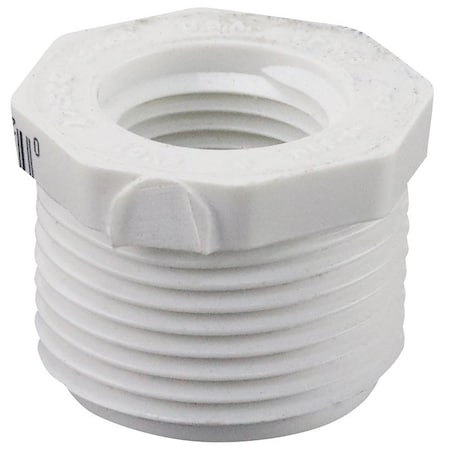 Genova LASCO Reducing Bushing, 1 x 12 in, MIP x FIP, PVC, SCH 40 Schedule 439130BC