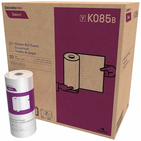 Cascades Pro Select Kitchen Roll Towel White 11, PK30 K085