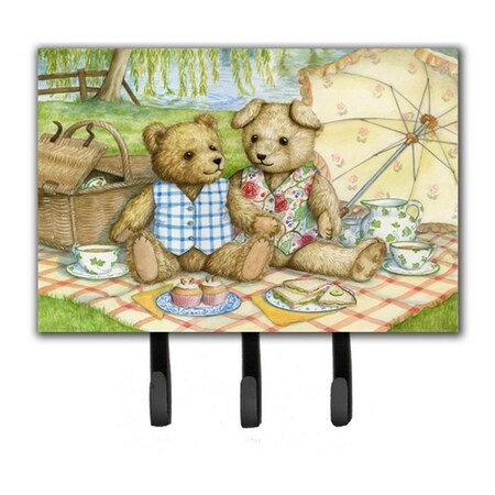 Carolines Treasures Summertime Teddy Bears Picnic Leash or Key Holder CDCO0308TH68