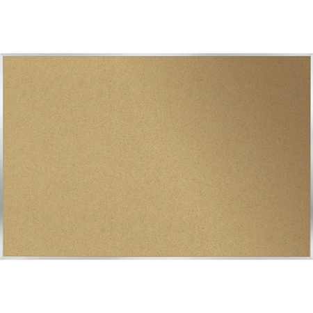 Ghent Aluminum Frame Corkboard, 2ft x 3ft 1323-1