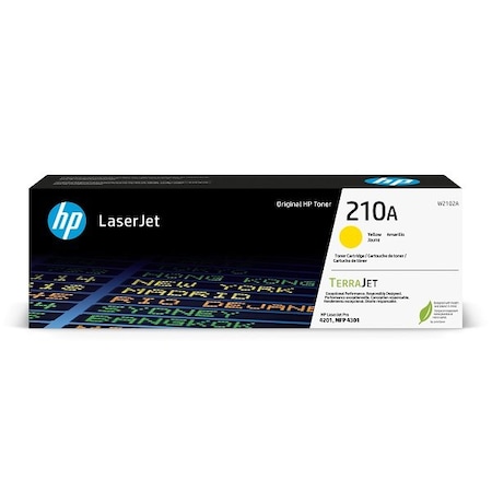 Hp 210A (W2102A) Yellow LaserJet Toner Cartridge (1,800 Yield) W2102A