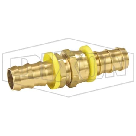 Dixon 575 Hose to Pipe Fitting Set, 3/4 in x 3/4-11-1/2 Nominal, Push-On Hose x Male Swivel Garden Hose Th 5751212K