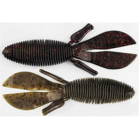 Missile Baits 4.5 in. D Bomb, California Love, 6PK MBDB45-CALV