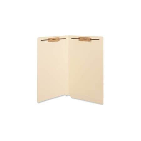 Universal End Tab Folder, 2Fstner, Legal, Manila, 50PK UNV13220