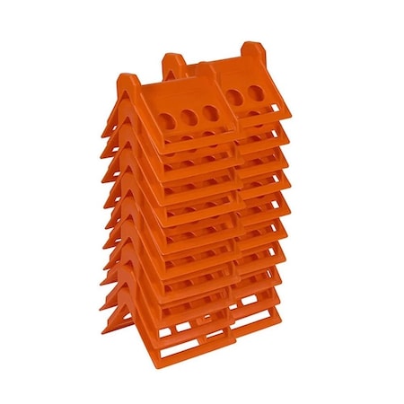 Mytee Products V Shaped Board 4in Orange Plastic Corner Edge Protectors for Cargo L..., 20PK PCP-Orangex20