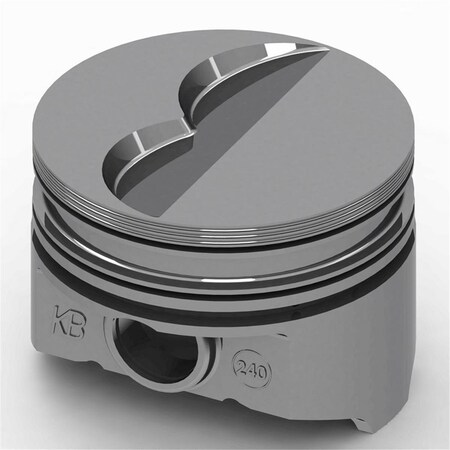 Kb Performance Pistons KB240.030 BBM Flat Top Piston Set - 4.372 Bore Plus 5cc KBPKB240.030