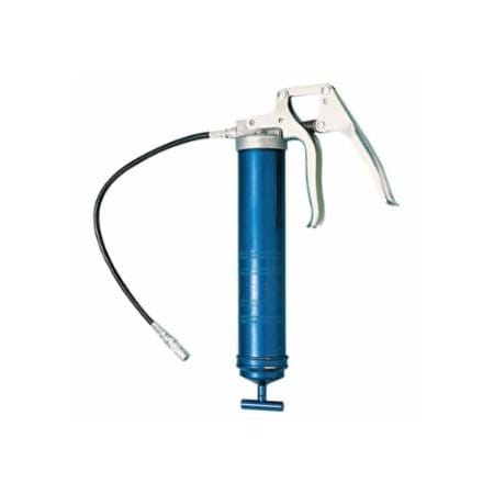 Lincoln Industrial Pistol Grip Heavy-Duty Grease Gun, 14.5 oz Cartridge, 18 in Whip Hose/Coupler 438-1133