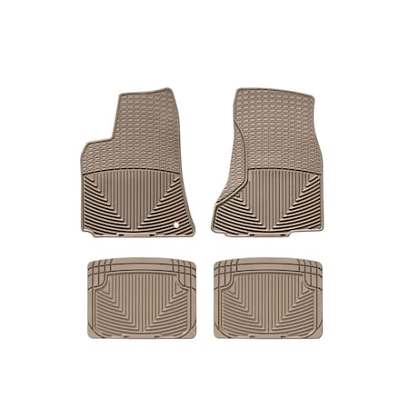 Weathertech Tan, Front and Rear All Weather Floor Mats W69TN-W20TN