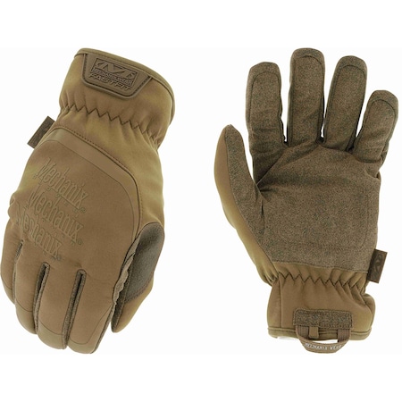 Mechanix Wear Tactical ColdWork FastFit Mechanics Gloves, Synthetic Leather Palm, Coyote CWKTFF-72-010