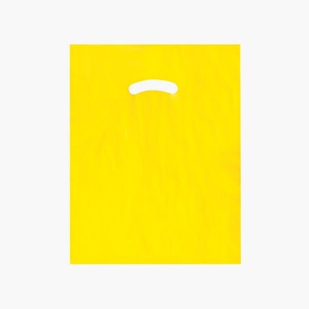 Nashville Wraps Yellow Super Gloss 12x15Plastic Bags, 1.25 mil, 1000PK SG1YE