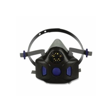 3M Secure Click, Half Facepiece Reusable Respirator, Large, Gas/Vapor, with Speaking 142-HF-803SD