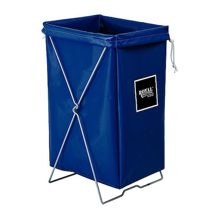 Royal Basket Trucks Hamper, 100 lb Capac., 17" L G00-VVX-HBK