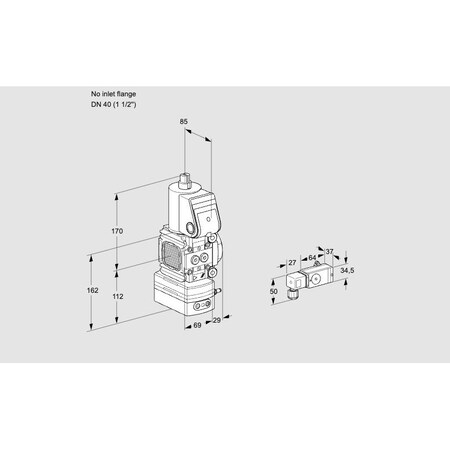 Honeywell Kromschroder VAG2-/40R/NKAN KS88015497