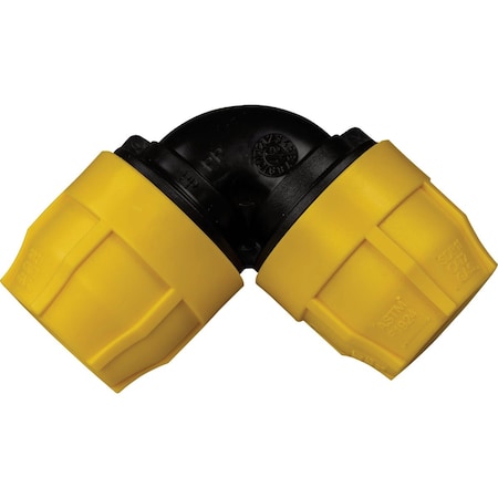 Pro-Flex Pro-Poly 3/4''x3/4'' 90 Deg. Polyethylene Underground Elbow PEEL2-34C