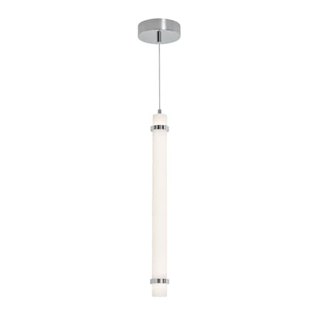Afx Miami - LED Pendant - 24in - Polished Chrome MIAP24LAJUDPC