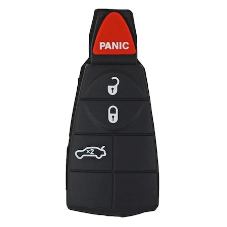 Aks Keys 2008 - 2012 New Remote Fobik Key Keyless Fob Rubber Pad Buttons For Dodge & Chrysler / 4B RP-CHRYS-13