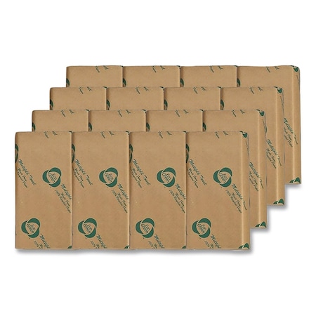 Eco Green Multifold Paper Towels, 1 Ply, 250 Sheets, White, 4000 PK EW416