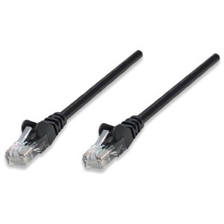 Intellinet Network Solutions CAT-5E UTP 7 ft. Patch Cable (Black) 320757