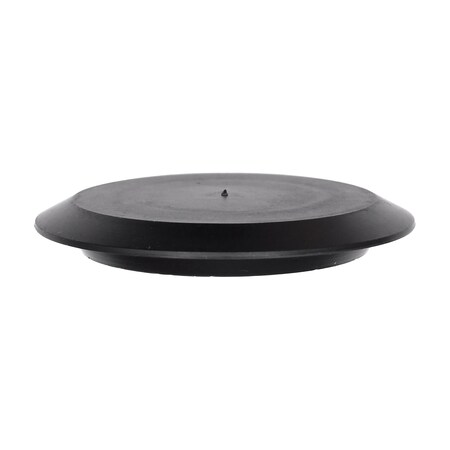 Auveco Flush Sheet Metal Plug 1 1/2in Hole Black, 25PK 18801
