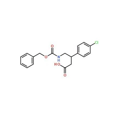 Ak Scientific 4-{[(Benzyloxy)carbonyl]amino}-3-(4-chlorophenyl)-butanoic acid (1g), CAS 78131-31-4 9679AE-1g