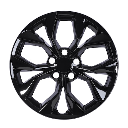 Altertrim 2023-2025 Honda CR-V LX model 17 in Hubcaps Wheel Rims Cover, (Blk Lacq), 4PK CHB-5145-BL-17