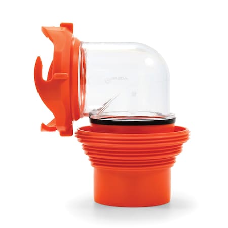 Camco RhinoFLEX Elbow and 4-in-1 Adapter with Swivel Bayonet Fitting 39736