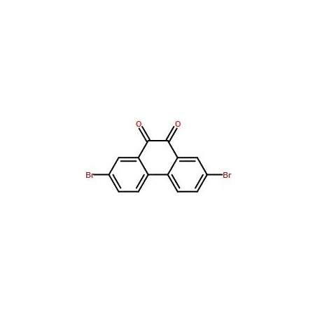 Ak Scientific 2, 7-Dibromo-9, 10-phenanthrenedione (10g), CAS 84405-44-7 X4450-10g