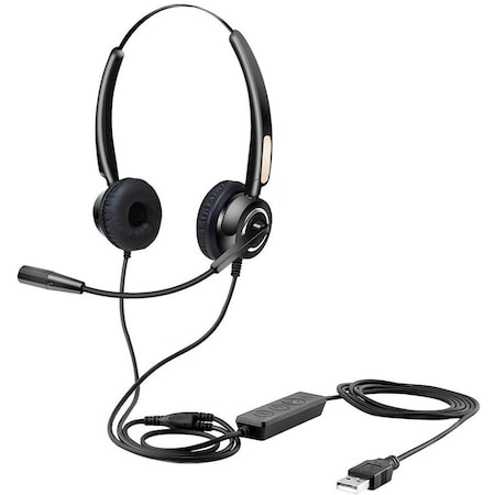Urban Factory MOVEE : WIRED USB-A HEADSET WITH INTEGRATED VOLUME CONTROLS HBV01UF