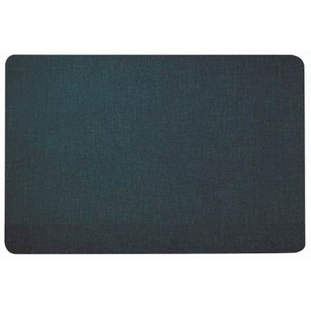 Aarco Frameless Display Panel, Designer Fabric Display Panel w/ Radius Corners, Color Black, 48''Hx72''W RDF4872028