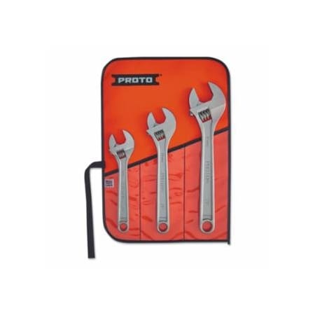 Proto Adjustable Wrench Set, 8 in, 10 in, 12 in 577-795A